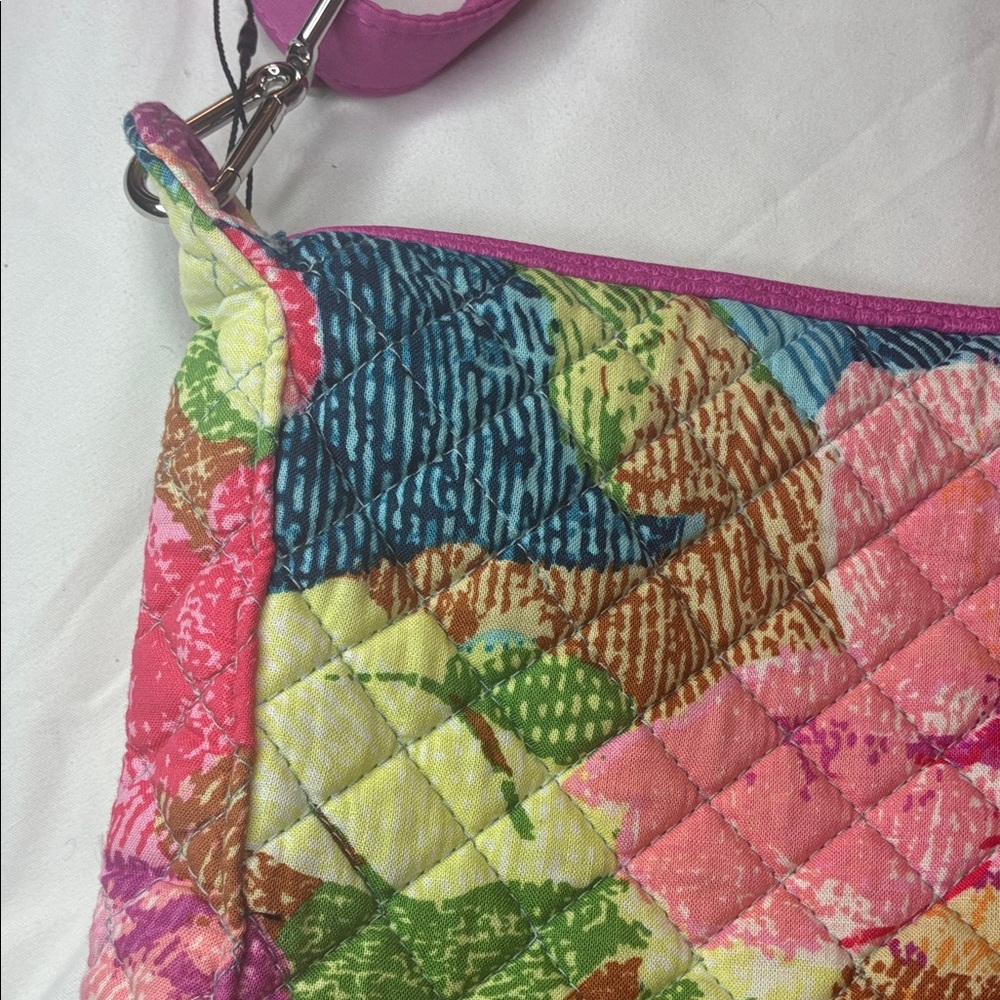 Vera Bradley Floral Pink Shoulder Bag - Picture 6 of 16